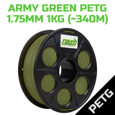 FIL X PETG Army Green Filament 1.75mm (1kg)