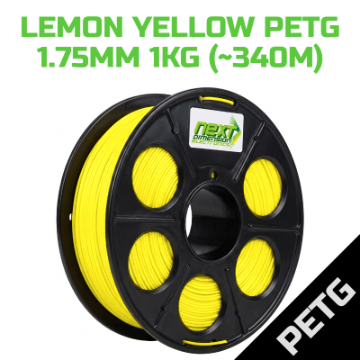 FIL X PETG Lemon Yellow Filament 1.75mm (1kg)