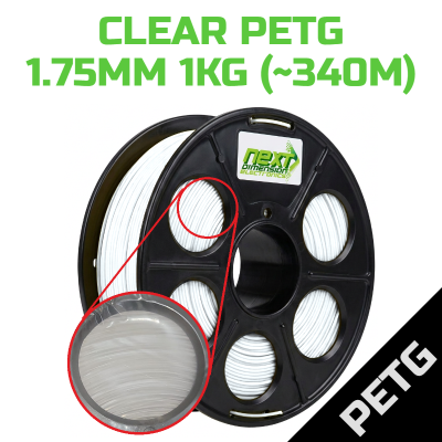 FIL X PETG Clear Filament 1.75mm (1kg)