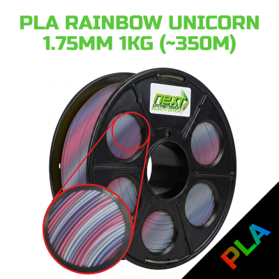 FIL X PLA Filament Rainbow - Unicorn 1.75mm (1kg)