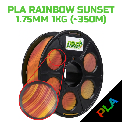 FIL X PLA Filament Rainbow - Sunset 1.75mm (1kg)