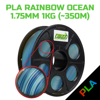 FIL X PLA Filament Rainbow - Ocean 1.75mm (1kg)