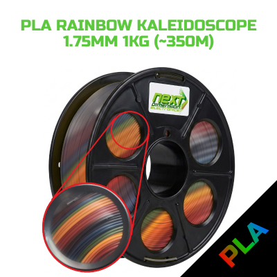 FIL X PLA Filament Rainbow - Kaleidoscope 1.75mm (1kg)