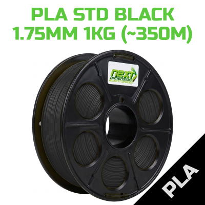 FIL X PLA Filament Standard - Black 1.75mm (1kg)