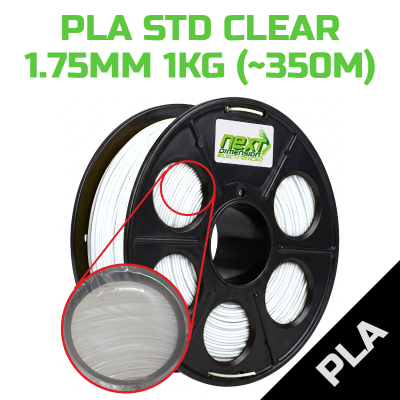 FIL X PLA Filament Standard - Clear 1.75mm (1kg)