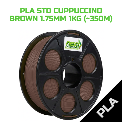 FIL X PLA Filament Standard - Cappuccino Brown 1.75mm (1kg)
