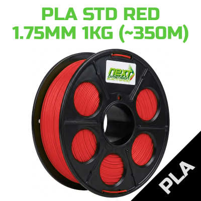 FIL X PLA Filament Standard - Red 1.75mm (1kg)