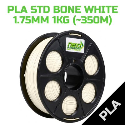 FIL X PLA Filament Standard - Bone White 1.75mm (1kg)