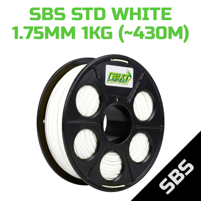FIL X SBS Filament - White 1.75mm (1kg)