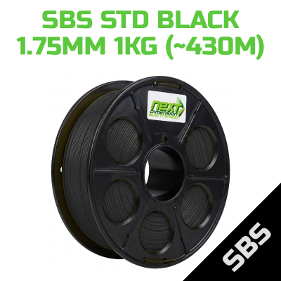 FIL X SBS Filament - Black 1.75mm (1kg)