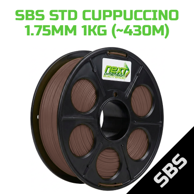 FIL X  SBS Cappuccino Filament 1.75mm (1kg/430m) STANDARD Colours