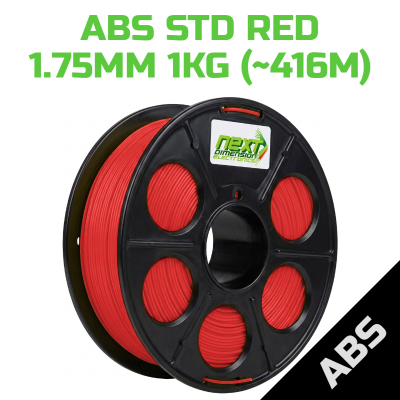 FIL X ABS Filament - Red 1.75mm (1kg)