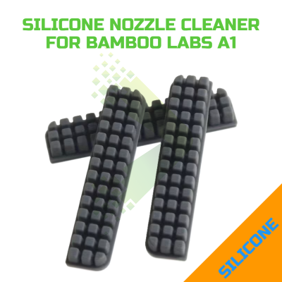 Nozzle Silicone Nozzle Cleaner for Bamboo labs A1 (Pack of 3)