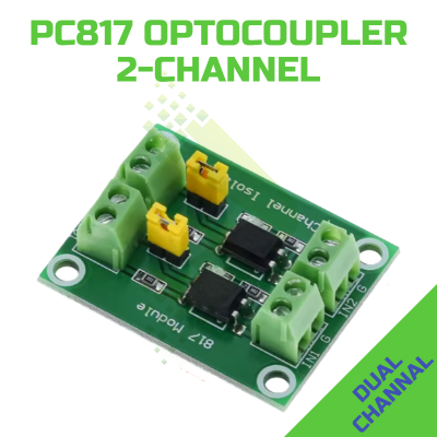 PC817 optocoupler 2-channel