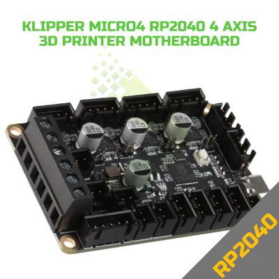 Mellow Fly Micro4 3D Printer Board - 4 Axis 32Bit Raspberry Pi RP2040 for Klipper