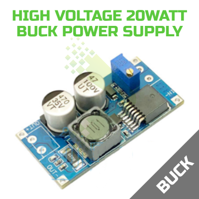 8V-80V 20W Buck Power Supply to 1.25V-20V Adjustable