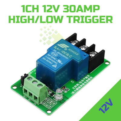 1CH 12V 30Amp Isolated Relay Board