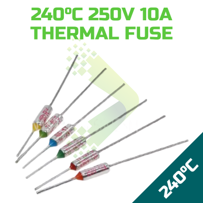 250V 10A Thermal Fuse - 240°C
