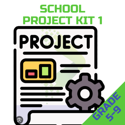 School project Kit 1 - Heat Alarm, Light sensor, Automatic Night Light