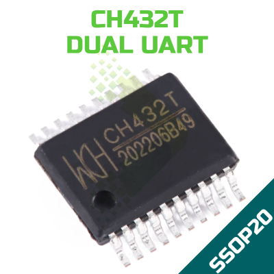 CH432T Dual UART chip