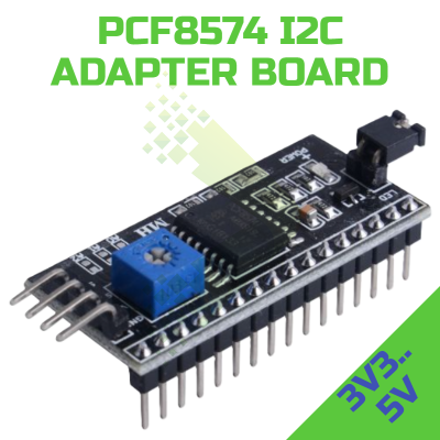 PCF8574 I2C LCD Interface...