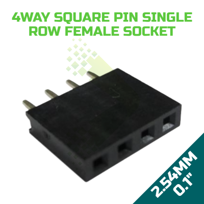 4-Way Female Pin Header...