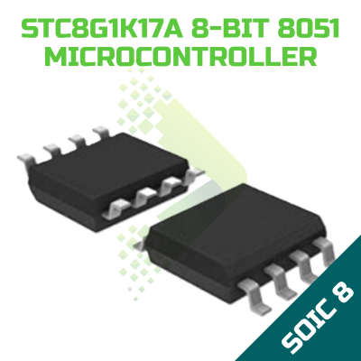 STC8G1K17A 8-bit 17Kbit 8051 1T Microcontroller by STC Micro
