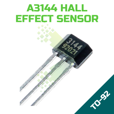 A3144 Digital Unipolar Hall Sensor (Pack of 3)