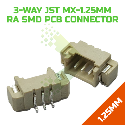 3-Way MX-1.25mm SMD PCB Connector
