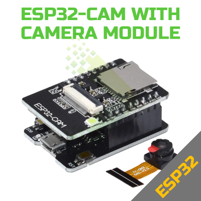 ESP32-CAM with Camera, SD...