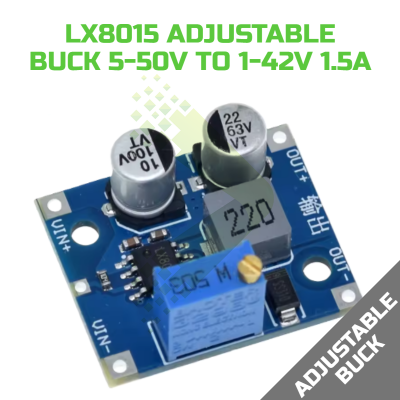 LX8015 DC-DC Adjustable Step-down (Buck) Power Supply