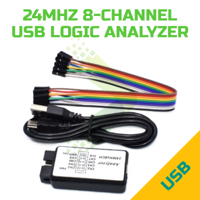 24Mhz 8-Channel USB Logic Analyzer